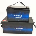 Litij-ionska baterija za golf 12V 100Ah / 200Ah Golf Deep Cycle LiFePO4