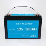lifepo4 litij železofosfatni baterijski paket 12v 100ah z bms za RV električni avtomobilski skuter