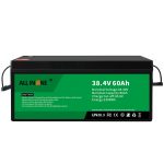 38,4V 60Ah litij -železov fosfatna baterija za VPP/SHS/pomorska/vozila 36V 60Ah