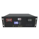 6000 ciklov 48V 100Ah 5Kwh RS48 LiFePo4 solarna baterija z omarico 5U