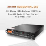 Mreža za vklop / izklop 48v 10kW akumulator energije sončni sistem lifepo4 48v 50Ah 100Ah 200Ah litijeva baterija